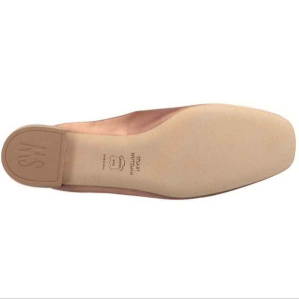 Stuart Weitzman Mulearky Mule Sandals Adobe - Picture 5 of 9